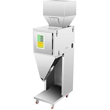 Powder Filling Machine,Dual Vibration Design Multifunction Automatic Filling,Smart Control Packing Machine,0.022-2.2 Lbs, Particle Subpackage Machine For Beans Seeds Grains Tea Candy Granular Packing