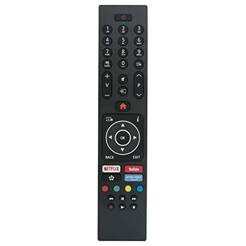RC43135P RM-C3245 VINABTY utbytd fjärrkontroll Passar till JVC Hanseatic LED Smart TV 50H500UDS SRC-4311 30108042