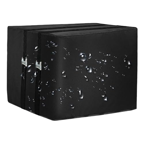 Hitburu Funda Protectora Para Unidad AC Exterior - Aislamiento Térmico para Unidades Exteriores - Protección Impermeable Antipolvo Contra Heladas Para Aire Acondicionado En Garaje Terraza Hogar