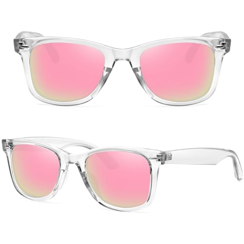 Image of MEETSUN Polarized Sunglasses for Women Men Classic Retro Square Frame Driving Sun Glasses UV Protection