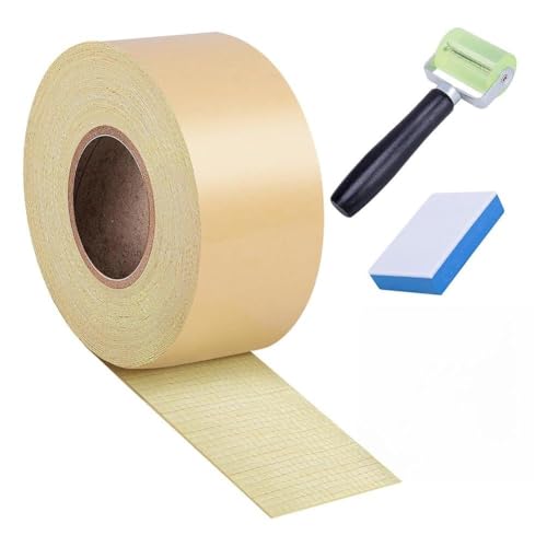 Fangxuee Cinta de Butilo Autoadhesiva de Doble Cara para Juntas de Estanques - Cinta Impermeable para Juntas de Estanques de Jardín