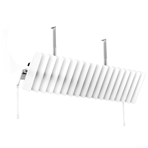 Besshepplo Deflector de Flujo de Aire Ajustable para Aires acondicionados de Pared, Garantiza un Ambiente Confortable
