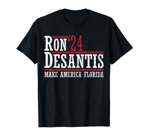 Ron Desantis '24 Make America Florida Ron DeSantis 2024 T-Shirt