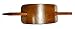 THIN HAIR LEATHER PONYTAIL BARRETTE, PONYTAIL BARRETTE FOR THIN HAIR, HAIR CLIP, SLIDE, WRAP, PONYTAIL HOLDERS, HAIR TIE, HANDMADE, HANDCRAFTED, HAND TOOLED, HOLDER, HAIR ACCESSORIES, BT 2403