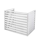 2. Flux d'air à haute efficacité : l'écran de confidentialité extérieur est équipé d'une grille inclinée à 45°, et la conception de l'espace entre le couvercle de l'unité de climatisation de la grille peut maintenir une circulation d'air libre, et il est facile de faire circuler la dissipation de la chaleur de la climatisation. Peut être utilisé pendant que votre unité de climatisation fonctionne. Réduit le bruit du système jusqu'à