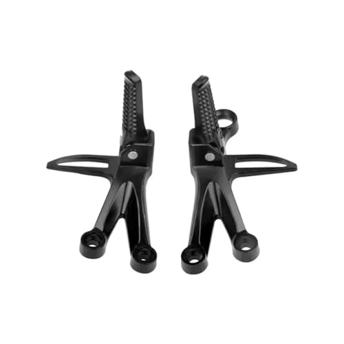Cale pied moto arrière CNC antidérapant paire de repose-pieds universels en aluminium