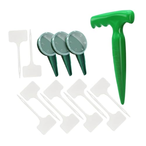 Mipcase Gartenstreuer Für Kleine Samen Saatgutstreuer Handsästreuer Aus Kunststoff Sä Und Streugerät Mit Leeren Etiketten Praktisches Gartengerät Für Präzise Dosierung