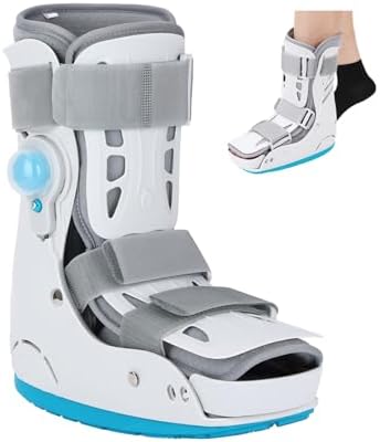 Walker Fracture Boot Air Cam Walker Boot Inflatable Walking Boot for Achilles Tendon Surgery, Acute Ankle Sprains, Broken Toe Foot, Post Op Care (M)