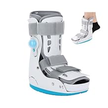 Walker Fracture Boot Air Cam Walker Boot Inflatable Walking Boot for Achilles Tendon Surgery, Acute Ankle Sprains, Broken Toe Foot, Post Op Care S