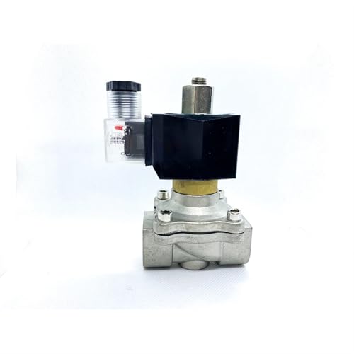 Électrovanne acier inoxydable 304 normalement ouverte NO 1/2 NPT 240VCA