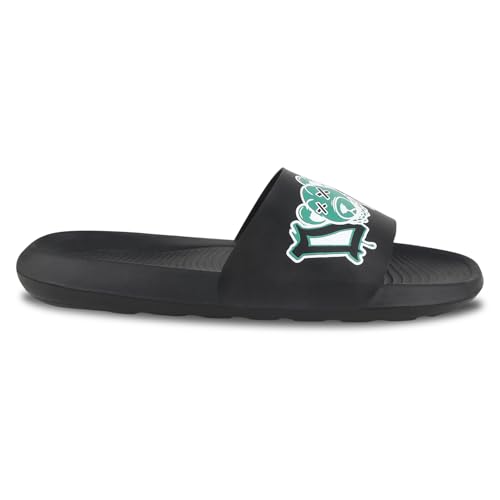 Image of PERY-PAO Sliders Mens White, Black, Grey, Sky blue Design Toxic, Spider, Dope, Panda Printed Flip Flop & Slippers