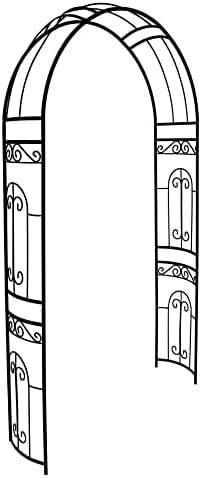 GARDEN Arche de Jardin,Mariage Arche Arceau à rosiers Tuteur Colo...