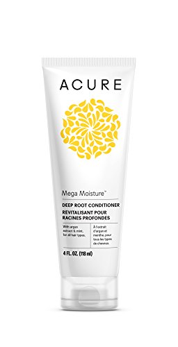 Acure Mega Moisture Deep Root Conditioner, 4 Fluid Ounces (Packaging May Vary)