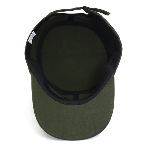 Image of Unisex Basic Cadet Army Caps Everyday Military Style Hat