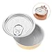 CONGARTENO 12pcs Food-grade Cans Easy-pull Sealed Tins for Snacks Storage Lightweight Airtight Food Containers for Home Office and Picnics