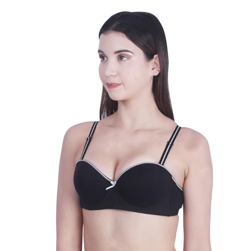 Image of Brachy Women's Poly Cotton Heavily Padded Wired Push-up Bra