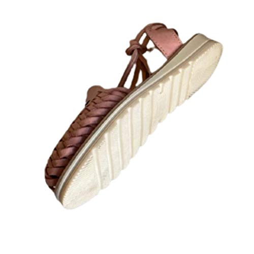 Dona Michi Women Genuine Authentic Mexican Leather Handcrafted Colorful Sandals3