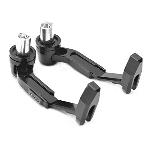 Copart Cnc 7/8"(22Mm) Brake Clutch Lever Guards Protector Protective Hand Guard Replacement For Yamaha Kawasaki Suzuki Honda Ducati Bmw (Black) #TOP3