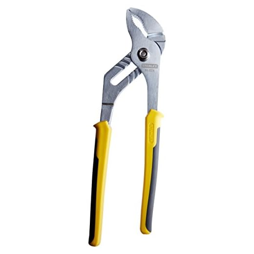 Stanley 84-024 10-Inch Bi-Material Groove Joint Pliers