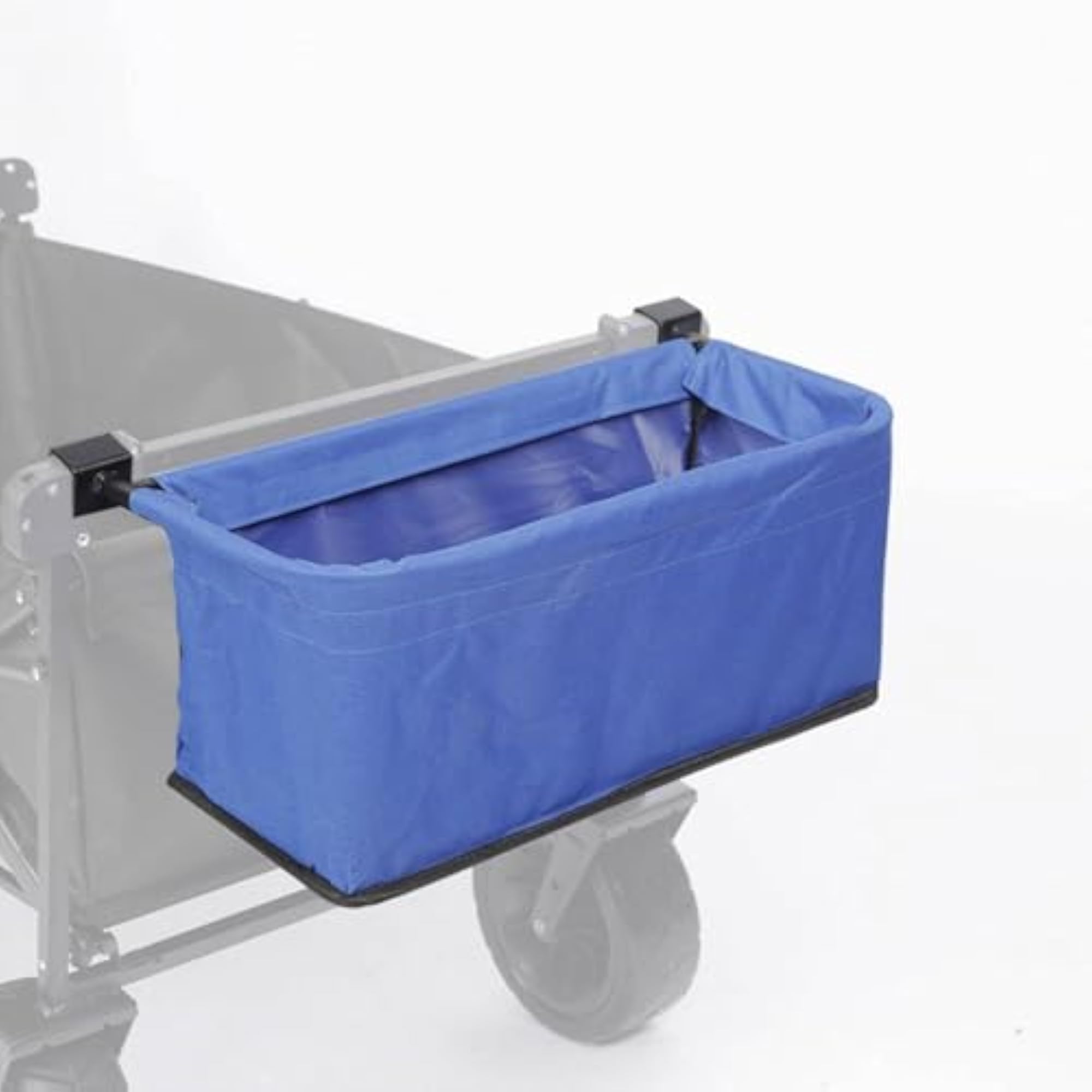 Portable Folding Wagon Rear Basket, Collapsible Camping Cart