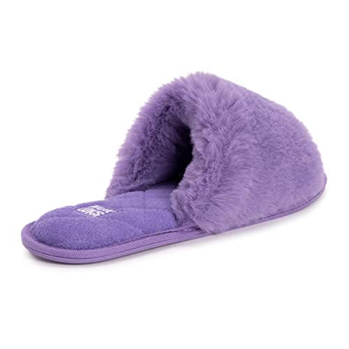 MUK LUKS womens Muk Luks® Women's Sariah Slide Slipper, Violet, Small US2