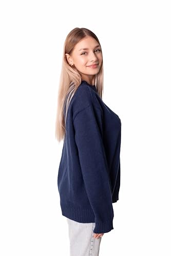 Madore Blue Soft Oversized American Flag Sweater Women 4th of July 2024 USA Outfits Plus Fourth2