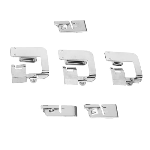 Set 6 Piezas Pies Prensatelas Metálicos para Máquina de Coser