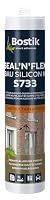 BOSTIK S733 Seal´n´Flex Bau Silikon Anthrazit – Neutraler Universalsilikon, Schimmelresistent, Dauerelastisch, Anstrichverträglich, Für Innen- und Außenbereich, 300ml – Ansicht 1