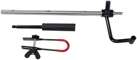 20 Inch Hand Ice Drill Auger Ice Chisel Ice Insert Sewing Alloy Steel Ice Shanty Anchors for and Handle Ice Fishing Burrowing