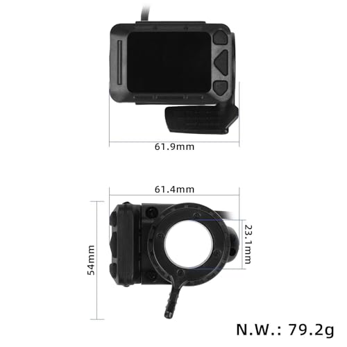 Écran tableau bord pour vélo électrique en matériaux durables et connectique robuste - 2