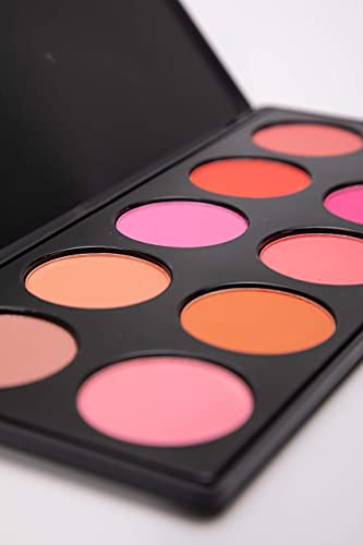 Epilynx By Dr. Liia 10 Color Blush Color Palette - Pink Blush, Neutral Colors, Cheeks Blush - Gluten Free And Vegan For Sensitive Skin #TOP4