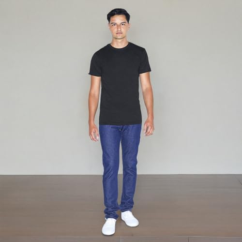 American Apparel Unisex Tri-Blend Track T-Shirt, Style GTR401, 2-Pack