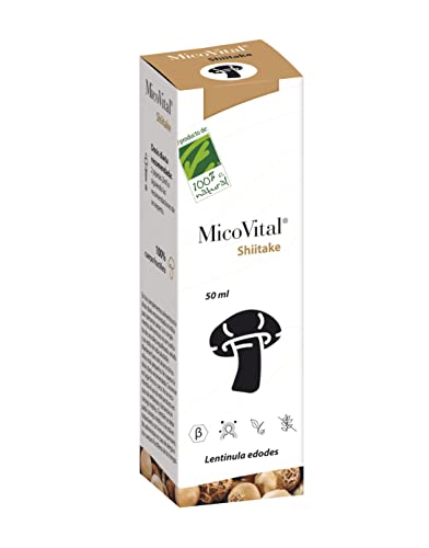 MicoVital® Shiitake en Gotas - Mejora tu Salud Cardiovascular - Contiene Todos los Aminoácidos...