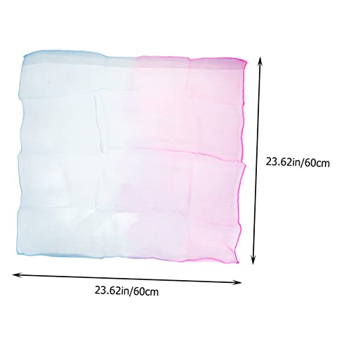 6Pcs Juggling Scarves for Lightweight Square Dance Scarves for Stage Performance Play Random Color for Activities Movement2