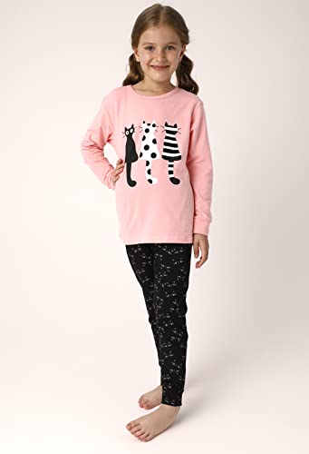 LOREZA ® Set di Pigiami per Bambini in Cotone a
