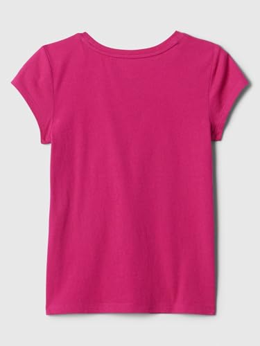 Image of Gap Girls Short Sleeve Logo Tee T-Shirt