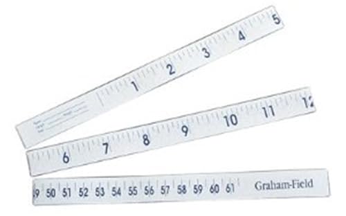 Cinta métrica médica desechable de papel 36 in pack 1000 miniatura 1