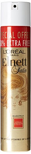 Image of L'Oreal Elnett Satin Normal Strength Hairspray 300ml