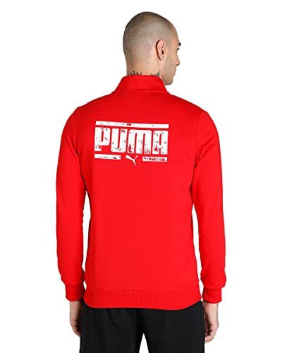 Image of PUMA Men's Cotton Standard Length High Neck Jacket