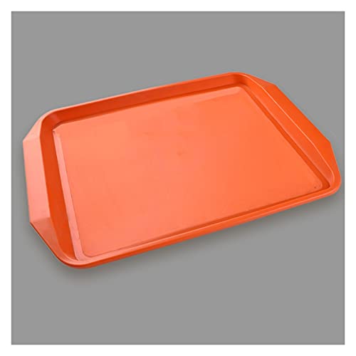PEAKSEE Tray Serving Tray for Coffee Table Food Decorative Tray for Living Room Kitchen Dining Room Modern Home Decor for All Occasions 10 Pieces Storage Tray(A)
