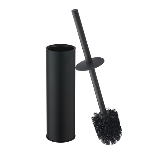 Image of Toilet Brush and Holder Set Premium Material Toilet Bowl Cleaner Free Standing Toilet Bowl Brush and Holder