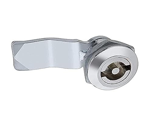 Bharat PIN Type Panel Lock Hole diameter-22 mm, Pack of 4 no.s Locks | Polished finish | Silver