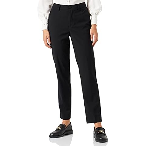 Scotch & Soda Women's Black Slim Trousers Cover