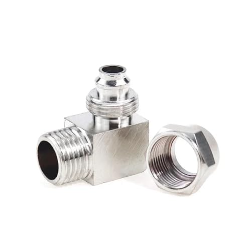 Fijación rápida neumática tipo codo PL para evitar deformaciones en mangueras de 8mm 4