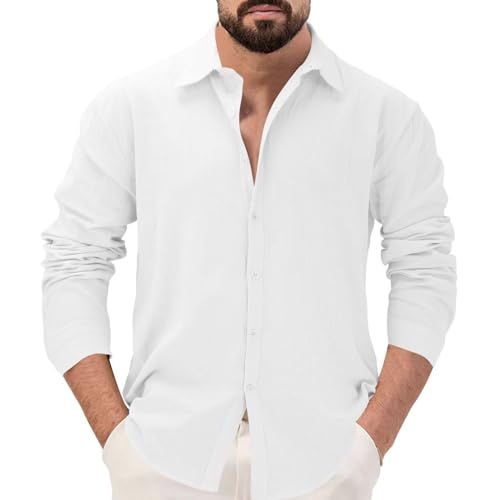 Long-Sleeve-Polo-Shirt-Men-Casual-Polo-Shirts-Classic-Basic-Button-T-Shirt-Lightweight-Cotton-Loose-Fit-Golf-Tops