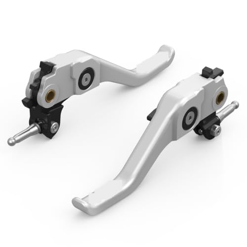 Levier d'embrayage de frein Shorty Silver, kit de leviers de commande pour moto BMW GS