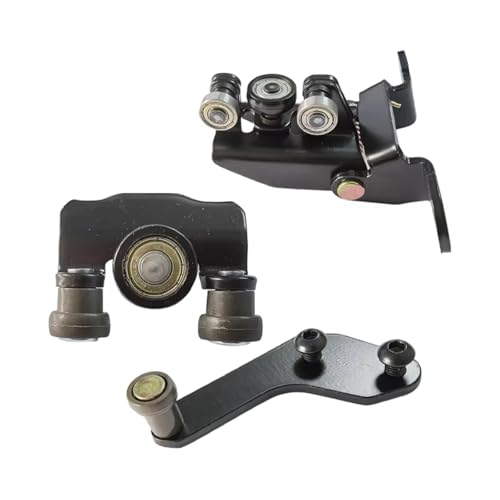 Juego rodillos bisagra puerta corredera izquierda Ford Transit Mk6 Mk7 guía de rodillo coche