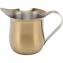 Milk Frothing Pitcher,Elegant Appearance Milk Frother Cup Stainless Steel Jug Steaming Pitcher,Easy to Milk Frother Cup,for Home Cafes Restaurants 150ml