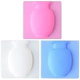 【Ocasiones adecuadas】una bonita decoración de jarrón de pared adhesiva para su uso, sin daños en la pared, puede hacer que su espacio sea más romántico y elegante, que coincida con la mayoría de los estilos hogareños y útil para brindarle un mejor efecto visual.