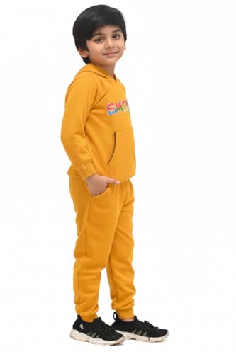 Image of Winter Sweatshirt or Hoodie with Lower Set | Kids clothing set for Boys(Pack of 1)